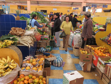 Markt in Ecuador